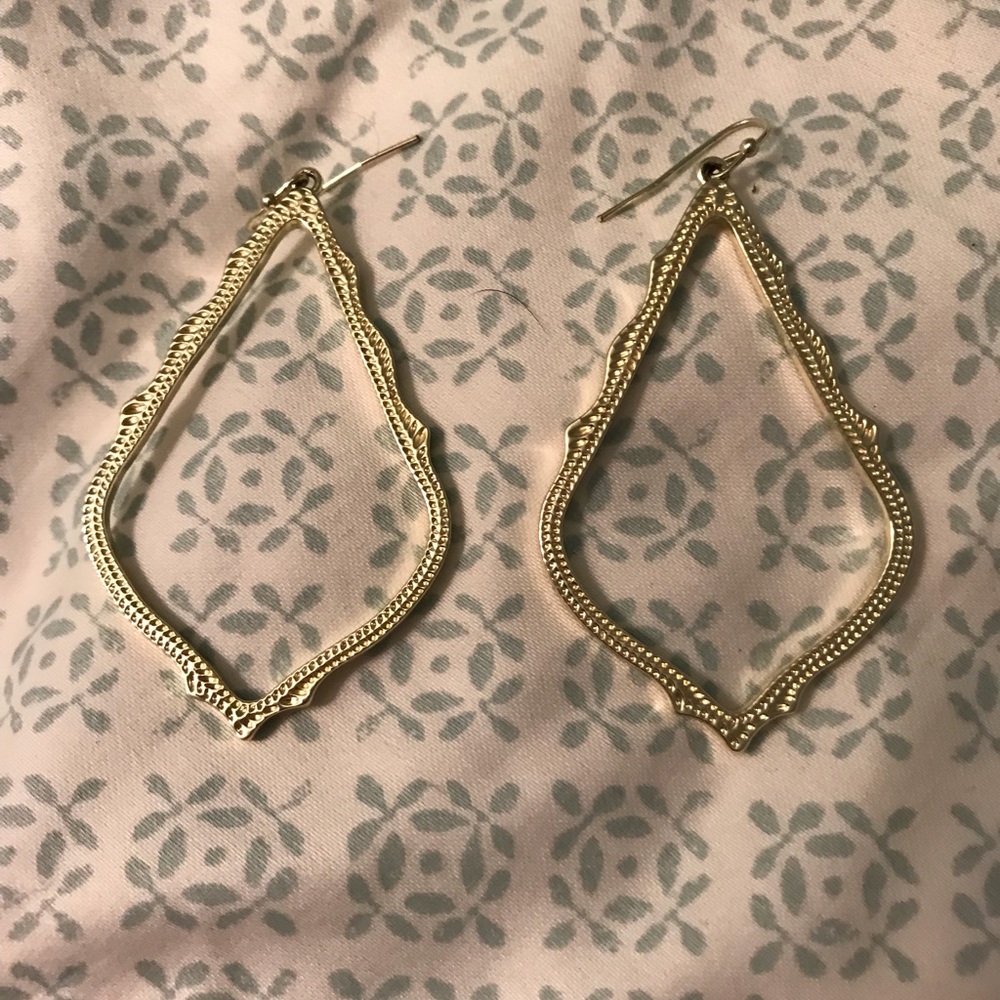Sophee Drop Earrings in Gold